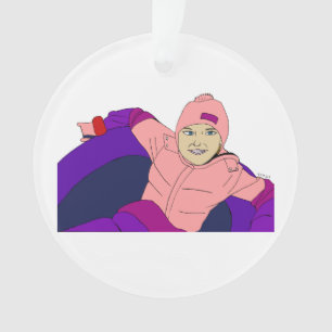 Adorno Chica Snow Tubing