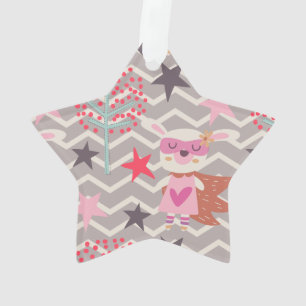 Adorno Chica Superhéroe Bunny