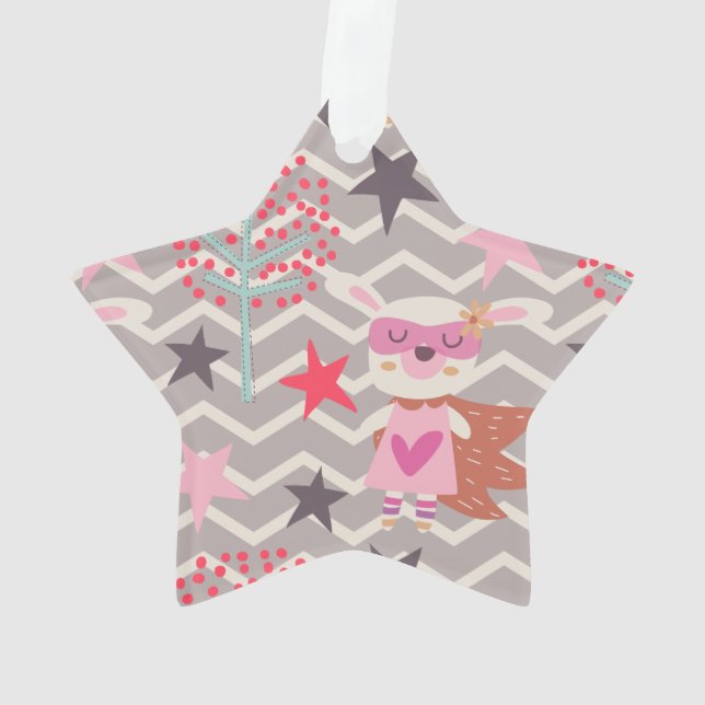 Adorno Chica Superhéroe Bunny (Reverso)