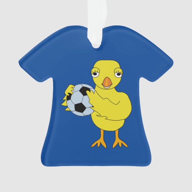 Adorno Chick de fútbol (Anverso)