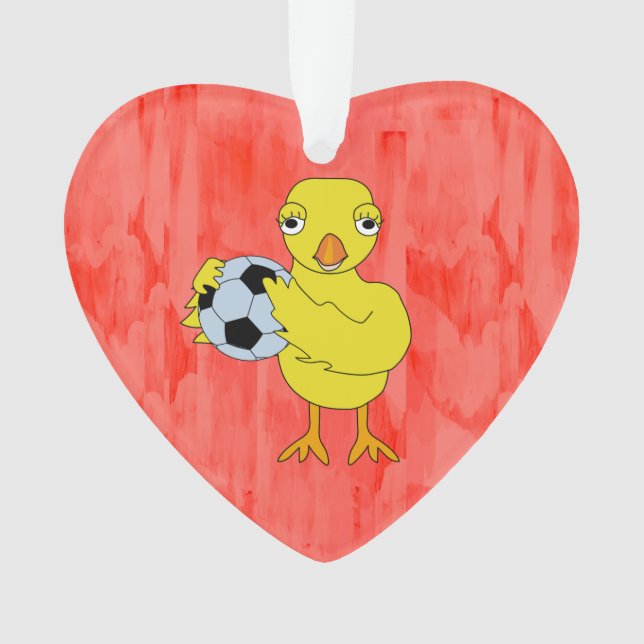 Adorno Chick de fútbol (Anverso)