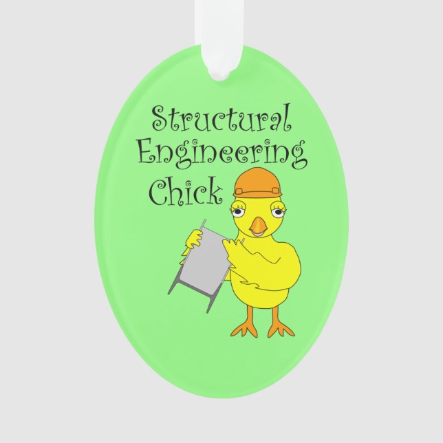 Adorno Chick de ingeniería estructural (Anverso)