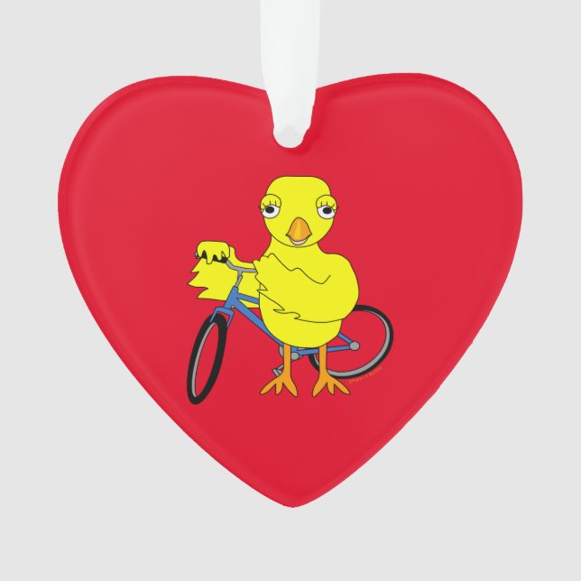 Adorno Chick de motociclista (Anverso)