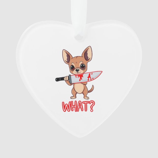 Adorno Chihuahua Sweet Little Pup (Anverso)