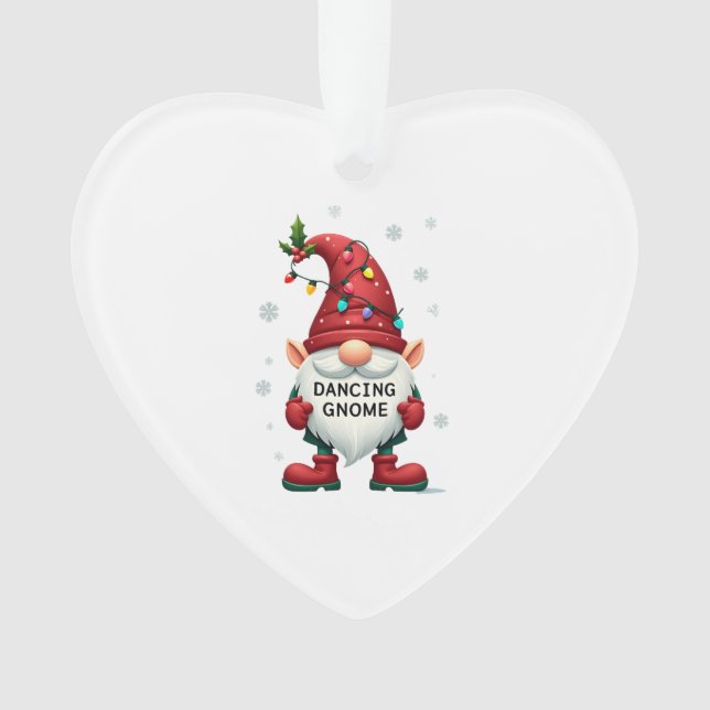 Adorno Christmas Gnome Dancing Gnome Family Christmas (2) (Anverso)