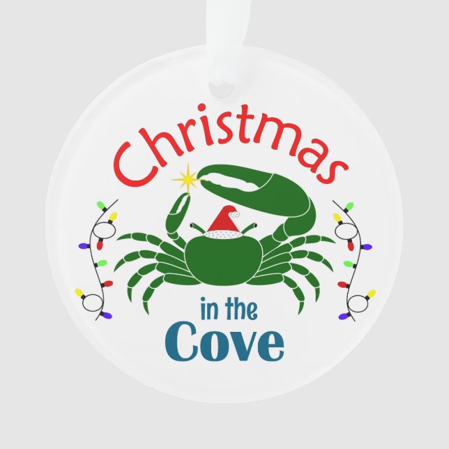 Adorno Christmas in the Cove Ornament (Anverso)