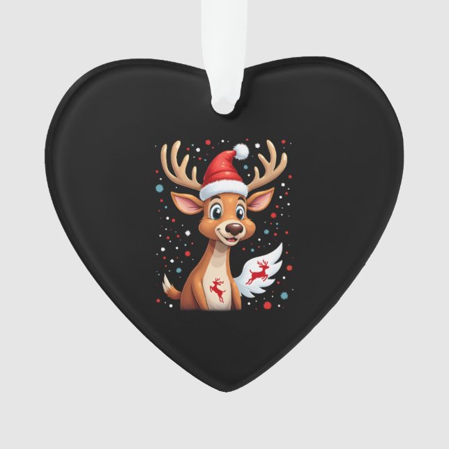 Adorno christmas Reindeer (1) (Anverso)