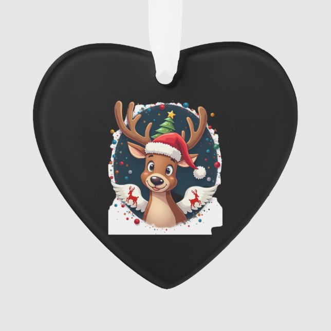 Adorno christmas Reindeer (2) (Anverso)