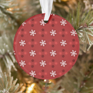 Adorno Christmas Snowflake Art Pattern Ornament