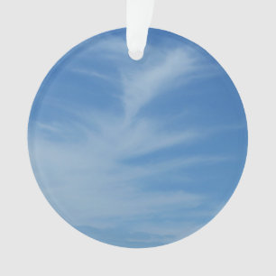 Adorno Cielo azul con nubes blancas Foto abstracta de la