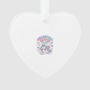 Adorno Cielo de Unicornio Club de Cute Retro Producto G