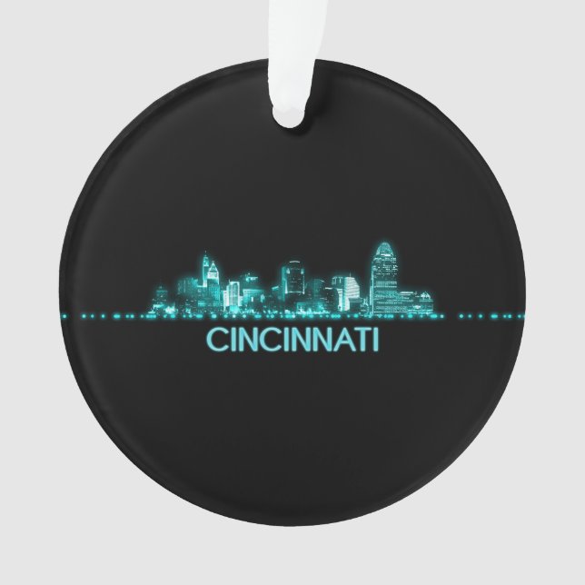 Adorno Cincinnati Skyline (Anverso)