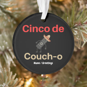 Adorno Cinco de Couch-o Control Remoto Sombrero Divertido