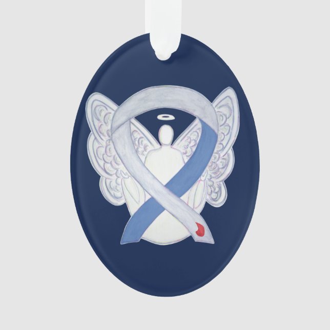 Adorno Cinta de concientización sobre la diabetes Ornamen (Anverso)