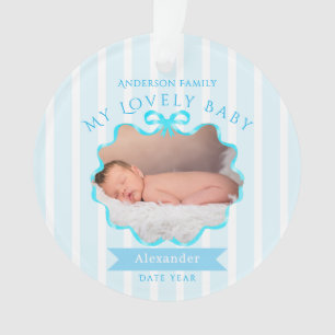 Adorno Cinta de lazo bebé niño recién nacido 