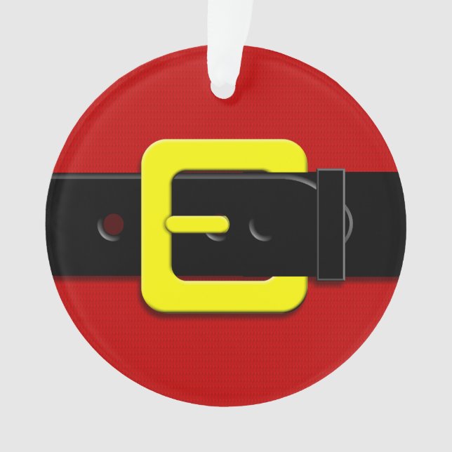 Adorno Cinturón de Santa Claus (Anverso)