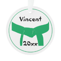 Cinturón verde de artes marciales