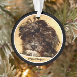 Adorno Círculo Acrílico de Schnoodle