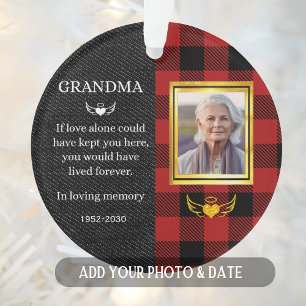 Adorno Cita de la abuela fotográfica personalizada