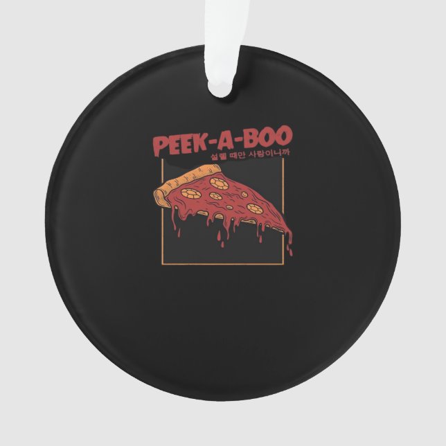 Adorno Cita divertida de Peekaboo (Anverso)