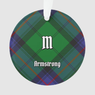 Adorno Clan Armstrong Tartan Ornament