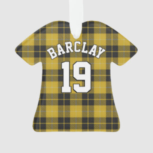 Adorno Clan Barclay Tartan Navidades Jersey