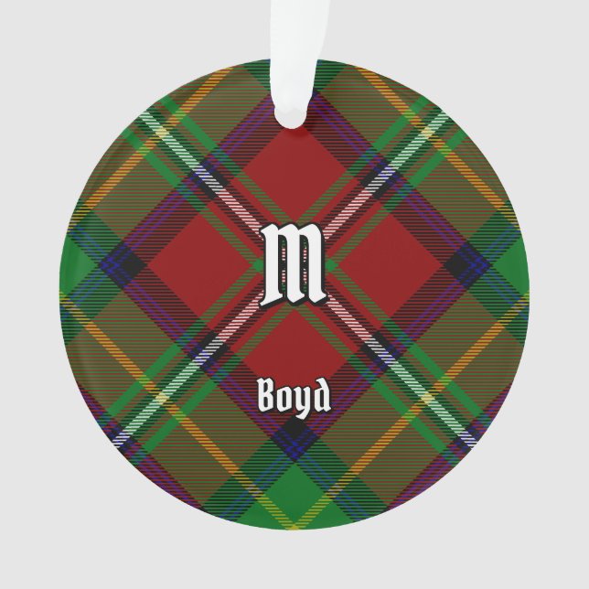Adorno Clan Boyd Tartan (Anverso)
