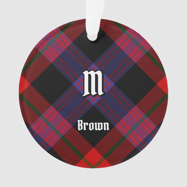 Adorno Clan Brown Tartan (Anverso)