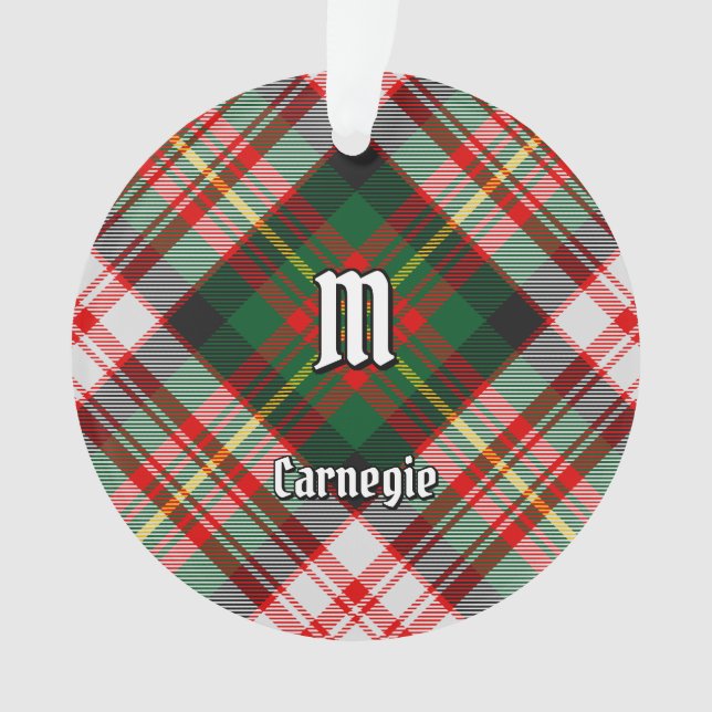 Adorno Clan Carnegie Dress Tartan (Anverso)