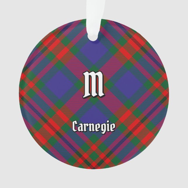Adorno Clan Carnegie Tartan (Anverso)