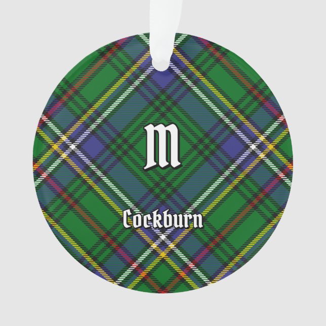 Adorno Clan Cockburn Tartan (Anverso)