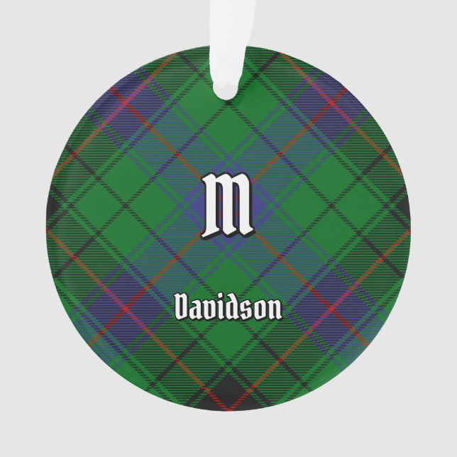 Adorno Clan Davidson Tartan (Anverso)