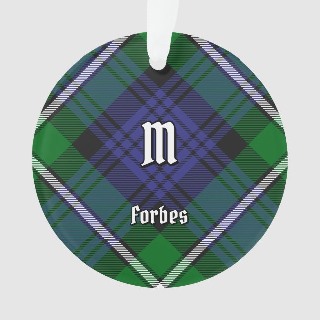 Adorno Clan Forbes Tartan (Anverso)