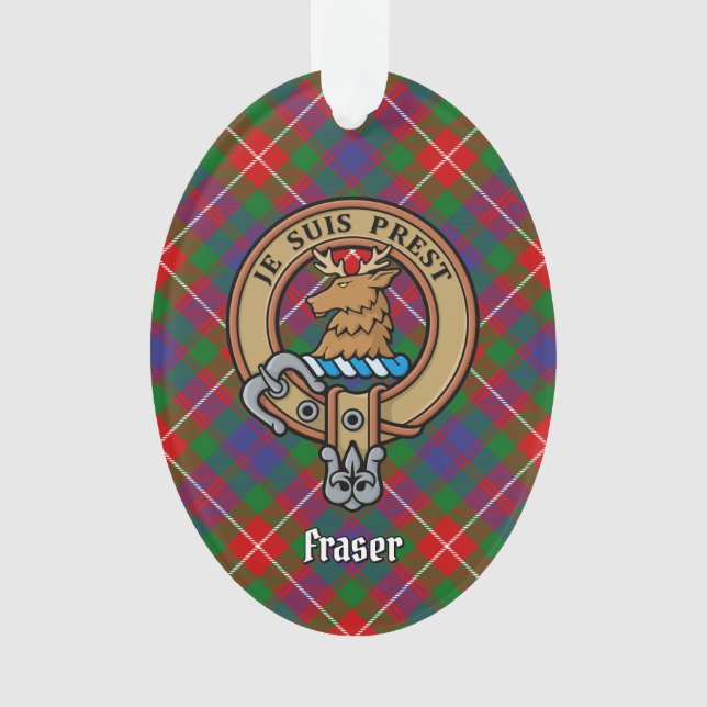 Adorno Clan Fraser del Escudo Lovat (Anverso)