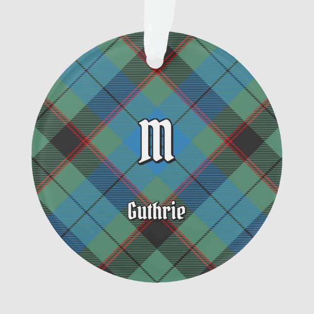 Adorno Clan Guthrie Tartan (Anverso)