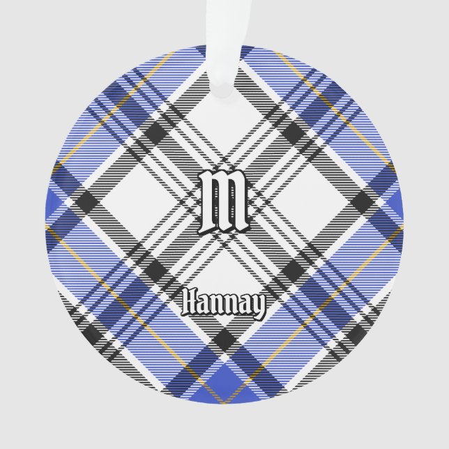 Adorno Clan Hannay Tartan (Anverso)