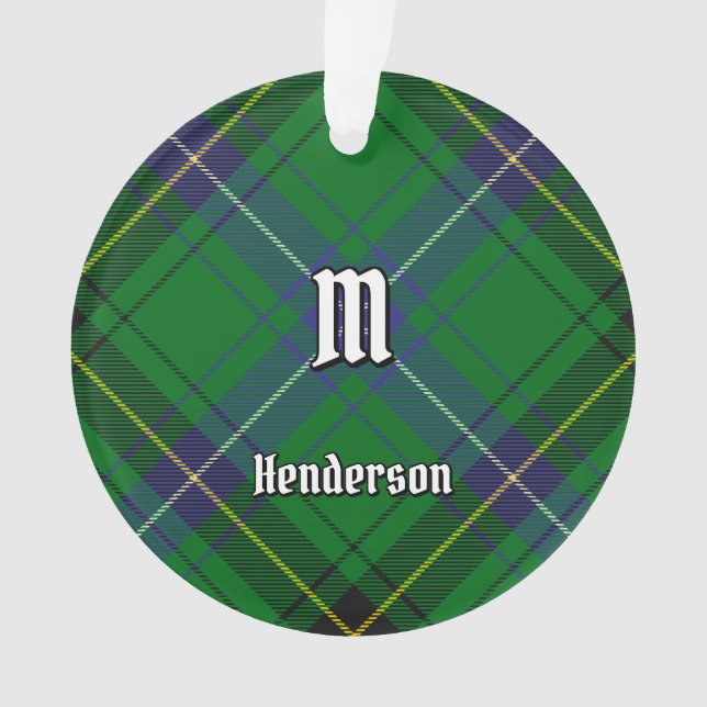 Adorno Clan Henderson Tartan (Anverso)