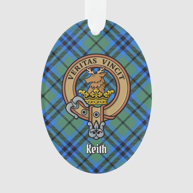 Adorno Clan Keith Escudo Ornament (Anverso)
