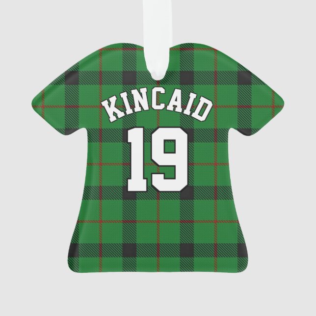Adorno Clan Kincaid Tartan Navidades Jersey (Reverso)