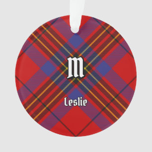 Adorno Clan Leslie Red Tartan