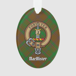 Adorno Clan MacAlister Escudo sobre la caza de Glenbarr T