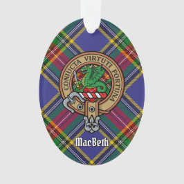 Adorno Clan MacBeth Escudo Ornament