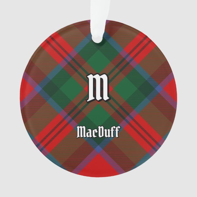 Adorno Clan MacDuff Tartan (Anverso)