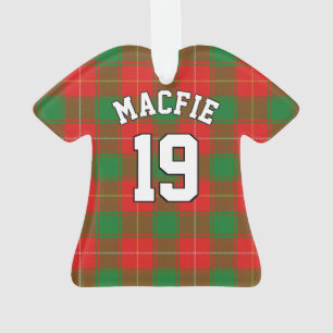 Adorno Clan MacFie Tartan Navidades Jersey