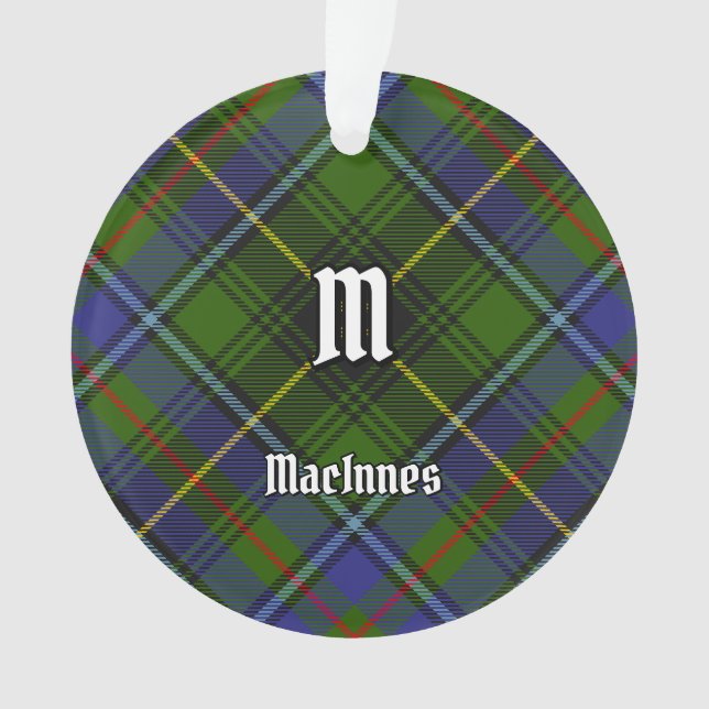 Adorno Clan MacInnes Tartan (Anverso)