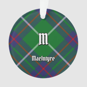 Adorno Clan MacIntyre Hunting Tartan Ornament