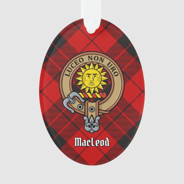 Adorno Clan MacLeod de Raasay Escudo (Anverso)