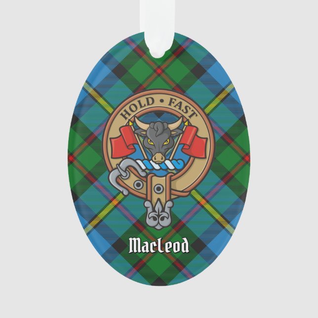 Adorno Clan MacLeod Escudo Ornament (Anverso)