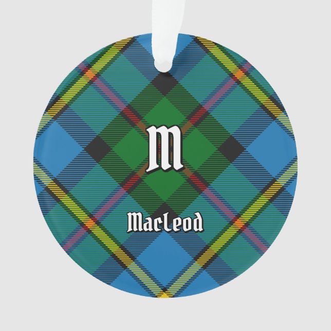 Adorno Clan MacLeod Hunting Tartán (Anverso)