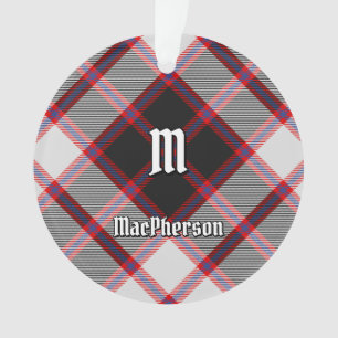 Adorno Clan MacPherson Hunting Tartan Ornament